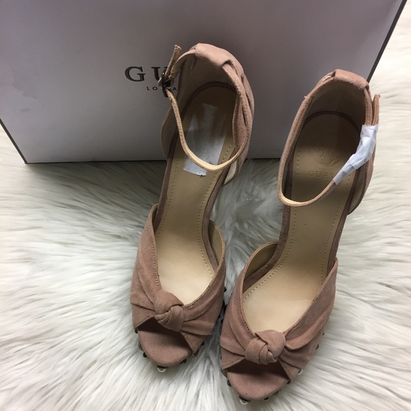 Guess Shoes - Guess Platform Pink Heels 8.5M